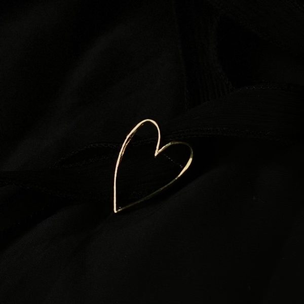 Gold Codes Lux Heart Ring