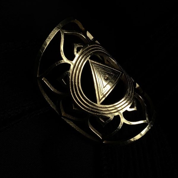 Gold Codes Lux Kali Yantra Ring